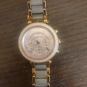 Michael Kors Parker rose gold watch